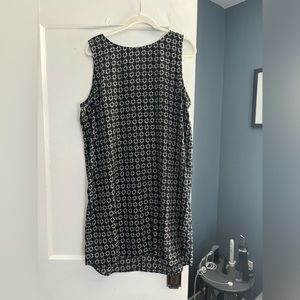 Halogen high/low back silky dress